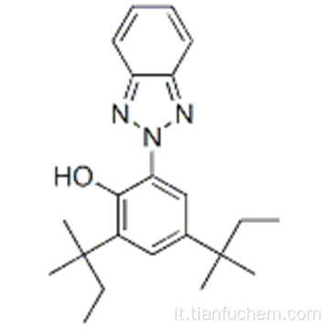 Fenolo, 2- (2H-benzotriazol-2-il) -4,6-bis (1,1-dimetilpropile) - CAS 25973-55-1